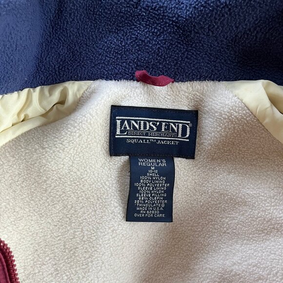 Vintage Retro Lands End Squall Jacket - Made in USA - Picture 4 of 7